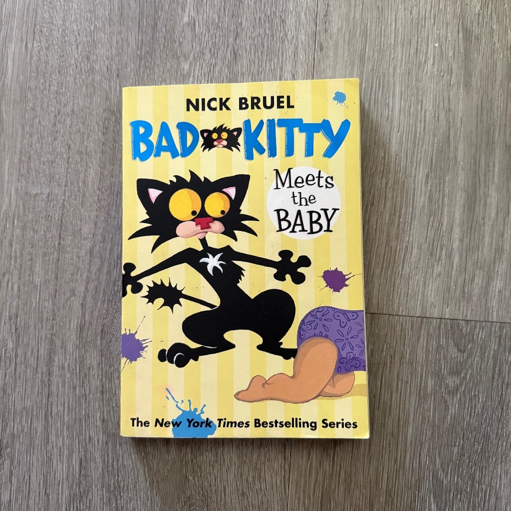 Nick Bruel Bad Kitty Meets the baby